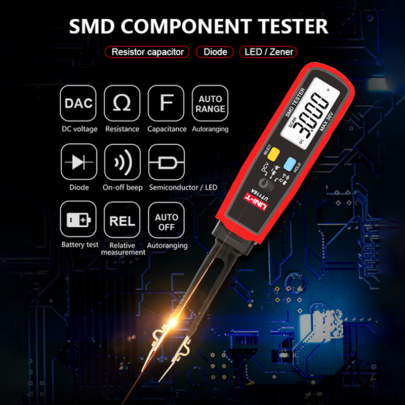 UNI-T UT116A UT116C Pinzette d - Smd Tweezer Set recensione e prezzo