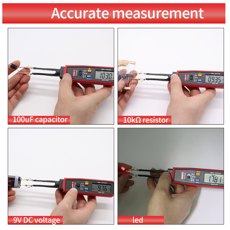 UNI-T UT116A UT116C Pinzette d - Smd Tweezer Set recensione e prezzo